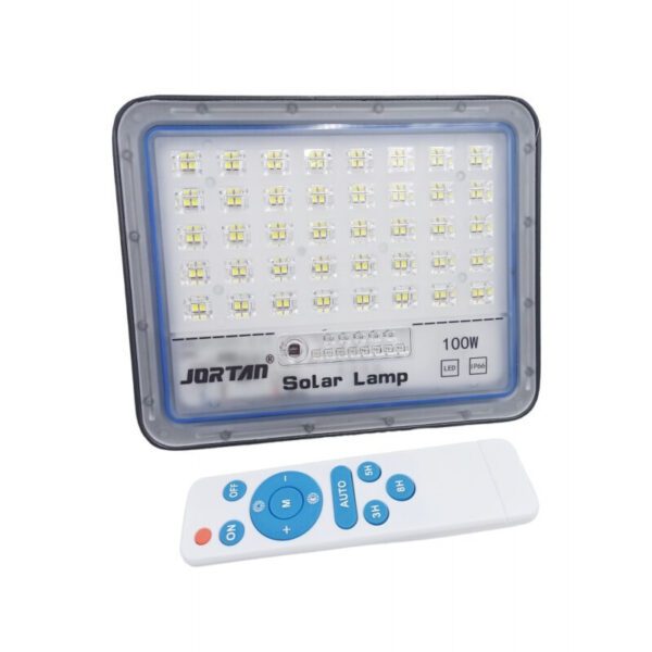 Reflector LED Solar 100W Lampara Profesional - Imagen 2