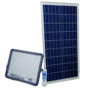 Lampara Reflector Solar LED 800W Profesional IP66 ### ¡Descubre la Potencia y Sostenibilidad del Proyector LED Solar Jortan 800W IP66! ¿Buscas una solución brillante y sostenible para iluminar tus espacios exteriores? El **Proyector LED Solar Jortan 800W IP66** es la respuesta que estabas esperando. Con una combinación perfecta de potencia, eficiencia energética y facilidad de uso, este proyector cambiará la forma en que iluminas tu jardín, patio o cualquier área exterior. ¡Sigue leyendo y descubre por qué no querrás perderte esta maravilla tecnológica! Potencia Ilimitada con Energía Solar Olvídate de las facturas de electricidad elevadas. Con sus impresionantes **800W de potencia**, este proyector ilumina áreas extensas con una luz blanca fría de 5000K a 6800K, perfecta para cualquier evento o proyecto arquitectónico. Gracias a su **panel solar y batería incorporada**, disfrutarás de una iluminación constante y ecológica, incluso en días nublados. #### Control Inteligente y Automatizado ¿Te preocupa encender y apagar las luces manualmente? El **Proyector LED Solar Jortan** lo hace por ti. Su **fotocélula integrada** detecta automáticamente la disminución de luz natural y enciende el proyector al anochecer. Además, con el **control remoto incluido**, ajustar la intensidad de la luz o apagar y encender el proyector es tan fácil como presionar un botón. Resistencia y Durabilidad Excepcionales Diseñado para soportar las condiciones más adversas, este proyector cuenta con una **clasificación IP66**. ¿Qué significa esto? Está completamente protegido contra el polvo y resistente al agua, ideal para cualquier clima y ubicación. Ya sea que lo instales en tu jardín, patio o parque, este proyector seguirá funcionando a la perfección. Instalación Sin Complicaciones La instalación es tan sencilla que no necesitarás ser un experto. El paquete incluye un juego de montaje en pared, lo que te permite fijarlo donde más lo necesites sin esfuerzo. En pocos minutos, tu espacio estará listo para brillar con la luz potente y clara del **Proyector LED Solar Jortan**. Dimensiones y Contenido del Paquete - **Dimensiones del Proyector:** 30 cm x 25 cm x 10 cm - **Contenido del Paquete:** - Proyector LED Solar 800W - Panel Solar - Batería Recargable - Control Remoto - Juego de Montaje en Pared - Manual de Instrucciones Beneficios Clave - **Ahorro Energético:** Utiliza energía solar gratuita. - **Automatización:** Enciende y apaga automáticamente. - **Resistencia Extrema:** Protección total contra polvo y agua. - **Comodidad:** Control remoto para ajustes fáciles. - **Sostenibilidad:** Ecológico y rentable a largo plazo. No esperes más para transformar tus espacios con una iluminación sostenible y eficiente. **¡Compra ahora el Proyector LED Solar Jortan 800W IP66 y disfruta de todos sus beneficios hoy mismo!** Lampara Reflector Solar LED 800W Profesional IP66