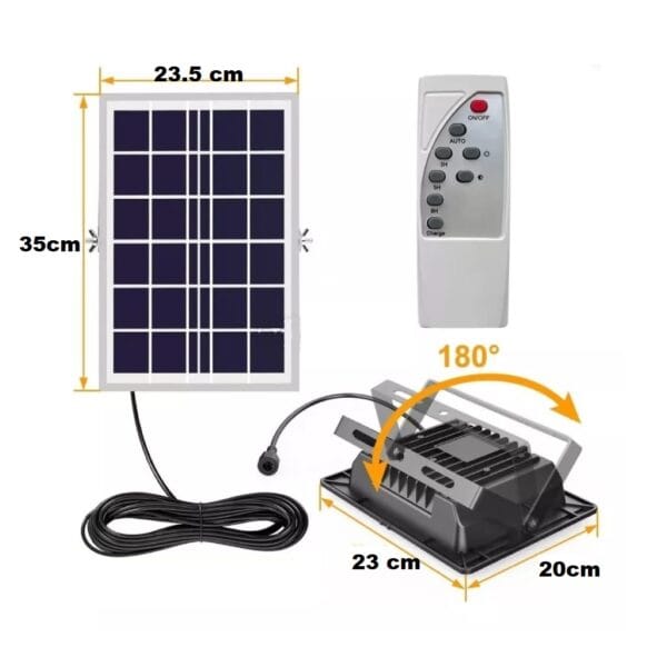 Reflector LED Solar 200W - Imagen 2