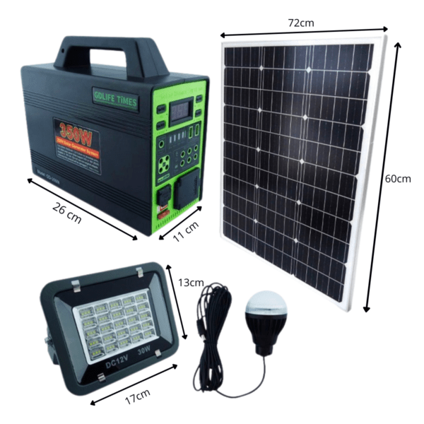 Planta de Energia Solar Generador 350W - Imagen 3