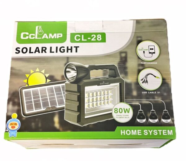 Kit Iluminación Panel Solar CL-28 - Imagen 3