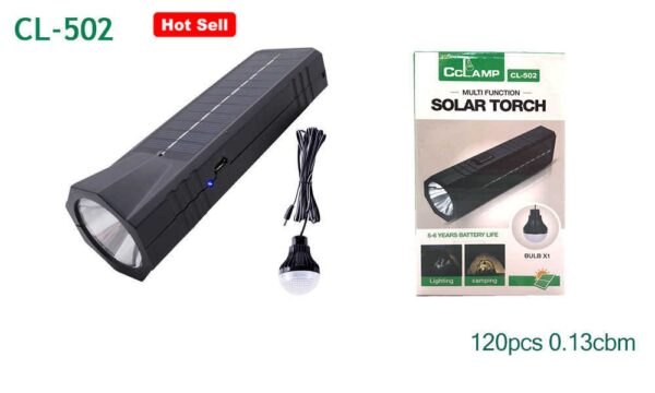Linterna Led Solar Recargable - Imagen 6