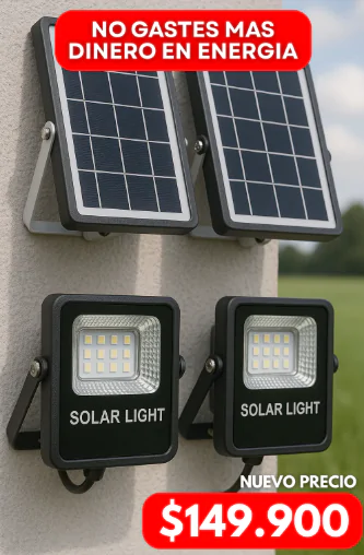 Reflector LED Solar 50W x 2 - Imagen 3
